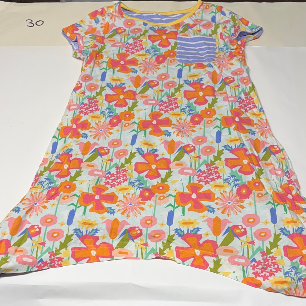 Lilly Pulitzer Blue and White Striped Dress